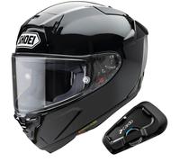 SHOEI Casque + intercom Pack X-SPR Pro Black + Easy+ Black