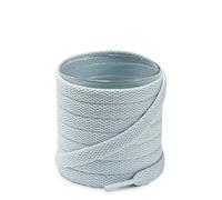 Shoemate Lot de 2 paires de lacets plats de couleur unie pour chaussures de sport et chaussures de sport, 15 Bleu layette, 59"(150cm)