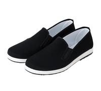 Shoes Arts Chaussures Décontractées Old Beijing Tissu Chaussures De Sport Rétro pour Homme (Blanc 43 EU)