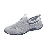 Shoes Couples ' Spring Flying Knit Slip on Casual Chaussures de Sport pour Les Personnes d'âge Moyen et Les Personnes âgées