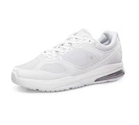 Shoes for Crews Revolution II, Chaussures de Travail Femme avec Semelle Antidérapante et Protection Anti-trébuchement, Baskets Légères et Hydrofuges, Blancs