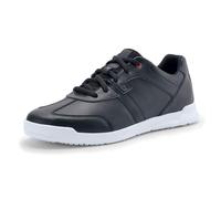 Shoes for Crews Freestyle II, Chaussures de Travail Homme à Semelles Antidérapantes, Chaussures de Cuisine Hydrofuges pour Hommes, Blanc et Noir