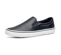 Shoes for Crews Merlin - Chaussure de Travail Confortable en Cuir, Semelle intérieure matelassée, Semelle extérieure antidérapante pour Le Travail Quotidien - pour Hommes et Femmes