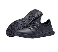 Shoes for Crews Chaussures de Travail Karina Women Black - Chaussures antidérapantes et Sportives, Chaussures de Sport légères avec Lacets et Rembourrage, sans métal et végétaliennes