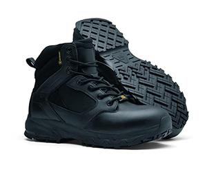 Shoes for Crews Defense Mid, Chaussures de Sécurité CE O2 Bottes de Travail Unisexes avec Semelle Extérieure Antidérapante, Chaussures Imperméables pour Hommes et Femmes