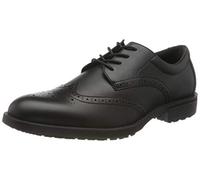 Shoes for Crews Executive Wing Tip IV - Chaussures de Travail Confortables, Dessus en Cuir, Sangle réglable, Semelle extérieure Hydrofuge et antidérapante, OB E SRC - pour Hommes
