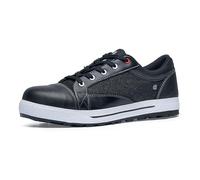 Shoes for Crews Fergus, Chaussures de Sécurité Hommes et Femmes avec Embout de Sécurité et Anti-Perforation, Chaussures de Travail S3 Imperméables (Denim, Numeric_38)