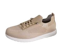 Shoes Orthopédique Femme Confortable Shoes Compensées Été Dames décontracté Couleur Unie Respirant Grande Taille à Lacets décontractées Baskets Embauchoir Cèdre (Khaki, 39)