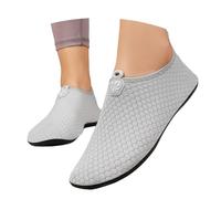 Shoes Orthopédique Femme Confortable Shoes décontractées féminines polyvalentes pour Toutes Saisons - Plage Natation randonnée Loisirs et Design sans Orteils avec Sangle Entre Les(Grey, 42)