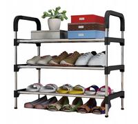 SHOESHOE RACK Organisateur 3 niveaux METAL