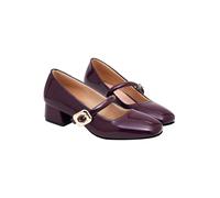 Shoetopia Escarpins élégants pour femmes et filles, cerise, 3 UK
