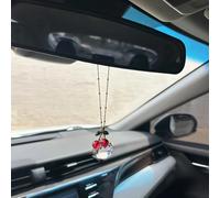 SHOFUL Mignon Cerise Voiture Attrape-Soleil Cristal Girly Charm Jouet Suspendu Intérieur Décoration Femmes Cadeau