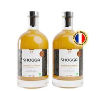 SHOGGA | Jus de gingembre bio | Made in France | Boisson premium sans alcool | 12 super-aliments : gingembre frais press? ? froid, citron, curcuma, po