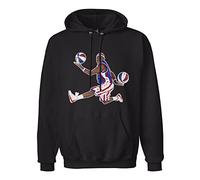 SHOIAY Elma Ellen The Harlem Globetrotters 2016 World Tour T Shirt Voor Big Boys' Girls' White XXXX-L Hoodie Hoody Sweatshirt Black S