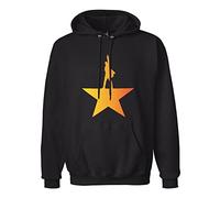 SHOIAY Hamilton Musical Love Hoodie Hoody Sweatshirt Black M
