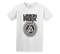 SHOIAY Linkin Park Seal Jumbo Print Merch Soft T-Shirt White S
