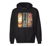 SHOIAY Meshuggah Destroy Erase Improve Hoodie Hoody Sweatshirt Black XL