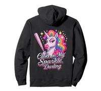 Shoke On My Radiance Funny Unicorn Rainbow Attitude Sweat à Capuche