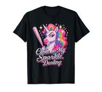 Shoke On My Radiance Funny Unicorn Rainbow Attitude T-Shirt
