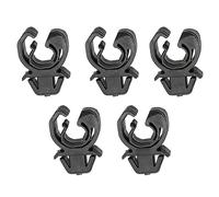 SHOKHI 5pcs Support de Capot de Tige de Capot Accessoire Support de Clip de Fixation Compatible avec Vauxhall Opel Astra G Zafira A Omega B Combo C Fas Noir 1 gramme Voiture