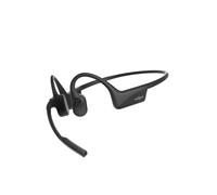 SHOKZ C110-AI-BK-EN Casque Binaural Bluetooth 5.1 Portée 30m, Autonomie 16h, IP55, Micro Boom, Noir, Crochets Auriculaires, 20-20000Hz