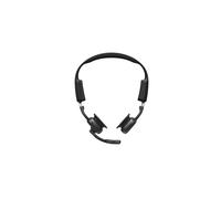 SHOKZ C610-AN-BK Casque sans fil Bluetooth 5.0, crochets auriculaires, microphone boom antibruit, autonomie longue durée, noir, 78g