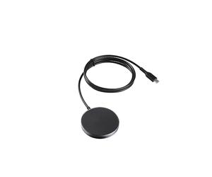 SHOKZ Câble de charge magnétique compatible avec Shokz OpenFit Pro, station de charge sans fil USB-C, longueur 100 cm, prise en charge 5 V/9 V/12 V