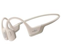 Casque à conduction osseuse - Shokz - Openrun - Beige - 26g - Résistant à l'eau - Bluetooth 5.1