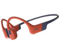 Casque de sport à conduction osseuse sans fil Shokz OpenSwim Pro avec réduction active du bruit Rouge