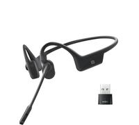 Shokz OpenComm pas de réduction du bruit 16h Sans fil écouteurs Noir