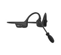 SHOKZ OpenComm2 version industrielle Casque Bluetooth à conduction osseuse et perche micro antibruit avec bonnette, idéal pour rester attentif aux