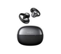 SHOKZ OpenDots ONE Casque à oreilles libres, Audio Dolby Premium, Écouteur à Clip 6,5 g, Bluetooth 5.4, sans Fil avec Micro, Chargement Rapide, 40 h d'Autonomie, IP54, avec Chiffon de Nettoyage - Noir
