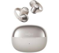 SHOKZ OpenDots ONE Casque à oreilles libres, Audio Dolby Premium, Écouteur à Clip 6,5 g, Bluetooth 5.4, sans Fil avec Micro, Chargement Rapide, 40 h d'Autonomie, IP54, avec Chiffon de Nettoyage - Gris