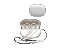 Shokz OpenDots One Coque de protection en TPU daunke avec cordon pour casque sans fil Transparent