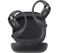 SHOKZ OpenFit 2 écouteurs à Oreilles Libres, Charge Rapide - Noir | bluetooth sans fil avec microphone, crochet d'oreille et 48 h d’autonomie, charge rapide, résistance IP55, sac de transport
