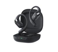 SHOKZ OpenFit 2+ Casque à oreilles libres Dolby Audio - 48h, IP55, Recharge sans fil, Noir