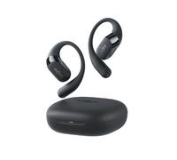 Shokz OpenFit 2 noir Écouteurs OpenEar Bluetooth Écouteurs sans fil « open-ear » dotés de la technologie DualBoost, d'une autonomie de 48h et d'une