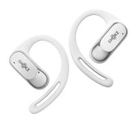 SHOKZ OpenFit Air - Écouteurs sans fil avec micro - oreille dégagée - montage sur l'oreille - Bluetooth - blanc