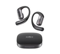 SHOKZ OpenFit Pro Écouteurs sans Fil à Oreilles Libres, réduction de Bruit, Dolby Atmos, Basses puissantes, 50 h d’autonomie, appels IA clairs, Sport et Travail, Bluetooth 6.1, IP55, Noir