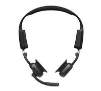 SHOKZ OpenMeet UC Casque Bluetooth à oreille ouverte double | certifié pour les plateformes UC | sans dongle