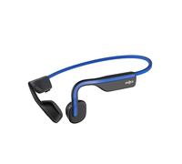 SHOKZ OpenMove Casque à Conduction osseuse, écouteurs Bluetooth 5.1 à Oreilles Libres, Son Clair, 6h Batterie, léger 29g, IP55, Entendre l'environnement, pour la Course et Usage Quotidien, Bleu