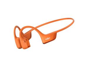 SHOKZ OpenRun Pro 2 Casque Bluetooth Orange Liberté de mouvement et son exceptionnel pour vos activités sportives.