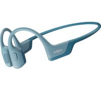 SHOKZ OpenRun Pro Headphones with Microphone Wireless Cord Around Neck Calls/Music Bluetooth Blue