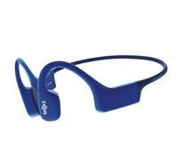 Shokz OpenSwim Bleu Le casque MP3 à conduction osseuse dédié aux environnements aquatiques.
