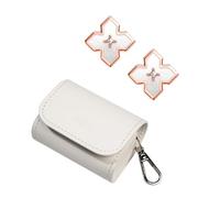 Shokz Pack Accessoire OpenDots 2 Nacré + Housse de Transport Blanche
