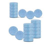 Shonye 20 Pièces Pastille Lave Glace pour Pare-Brise Auto, Effervescent de Voiture, Comprimés de Nettoyage pour Vitres, Fenêtre et Carreaux