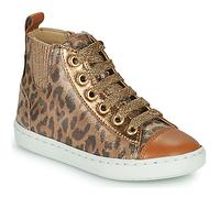 Shoo Pom Baskets montantes enfant PLAY NEW JODLACE in Marron 25