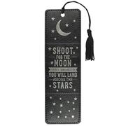 Shoot for the Moon Artisan Bookmark: With Tassel