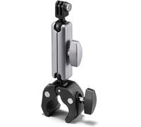 Shoot Motorcycle Handlebar Mount Clip 360 Degree Rotation For Gopro Hero 12 11 10 9 8 Insta 360 X4 X3 Ace Pro For DJI Action Camera