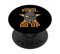 Shoot Pool Better Skill Level Go Up Funny Snooker PopSockets PopGrip Adhésif